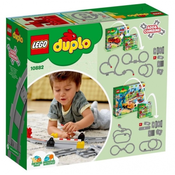 Lego Duplo Sine De Cale Ferata 2-5 Ani 23 Piese 10882